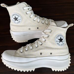 CONVERSE Run Star Hike Platform High Daisy Sneakers Shoes US Women's 8